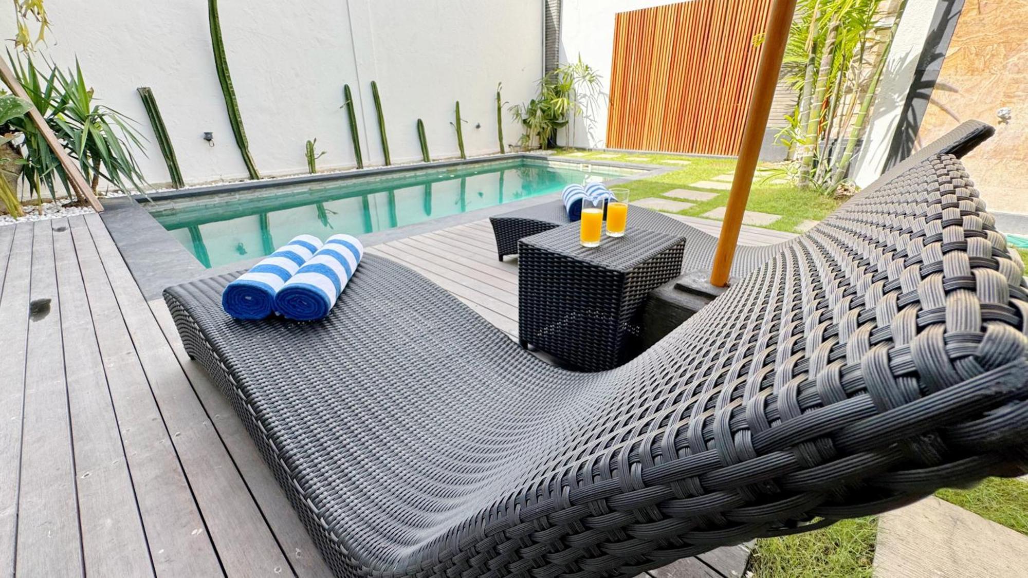 Villa Niu Center Canggu - Fattylion Exterior foto